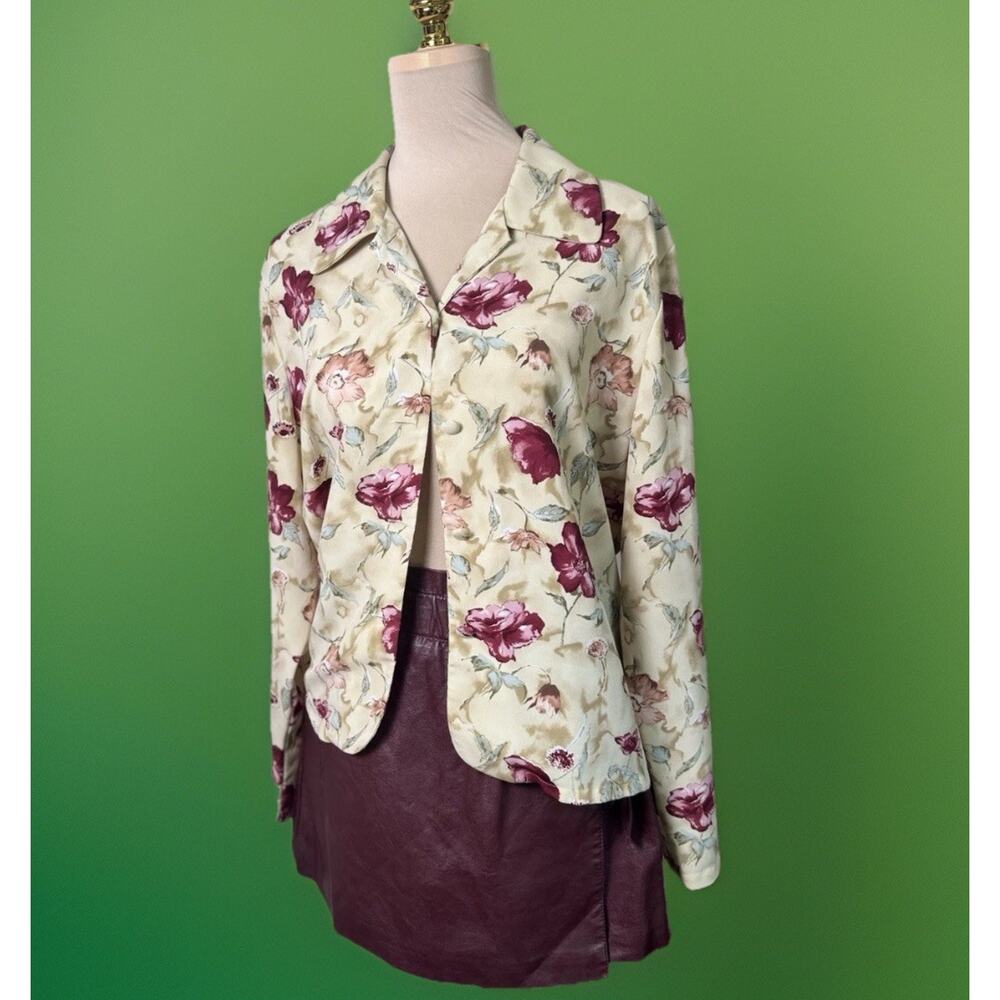 Vintage 90s Floral Print Blouse | Cottagecore | Grandmillenial | Secretary Vibe